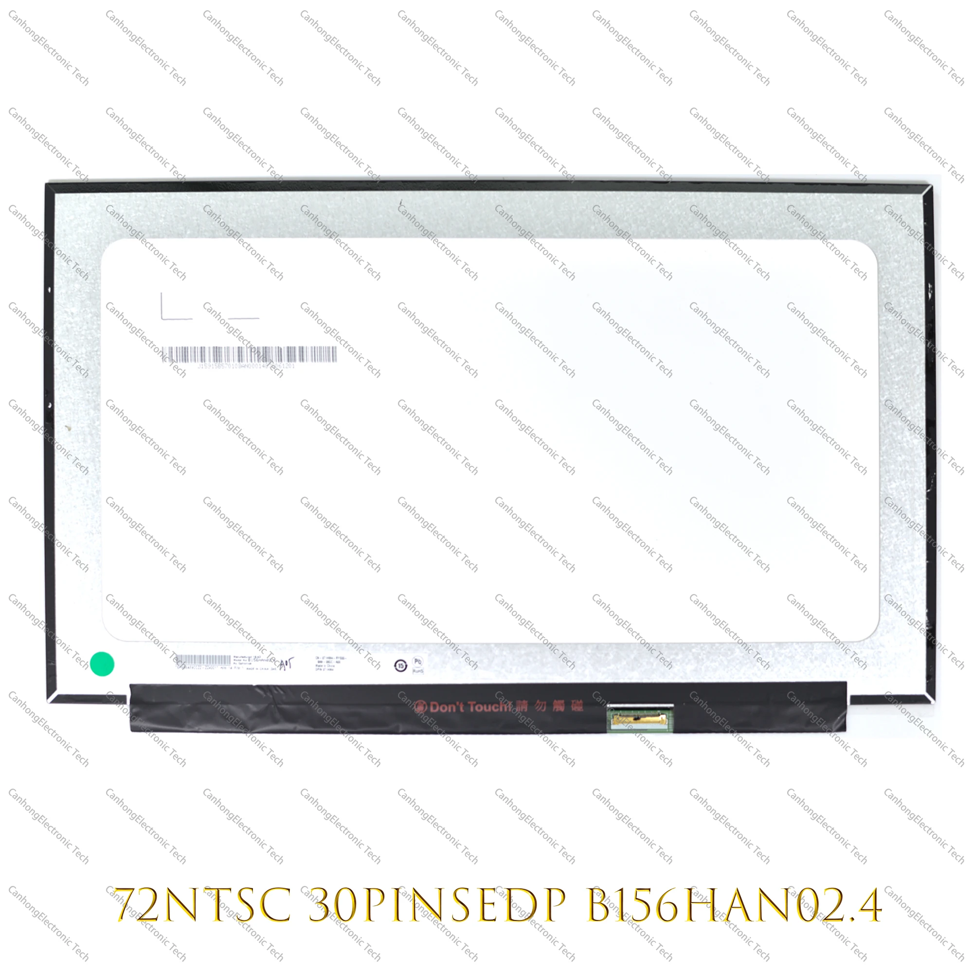 15,6 дюймовый 1080P FHD для AUO B156HAN02.4 EDP 30 контактов IPS72 % NTSC 60 Гц, светодиодный ЖК-экран для ноутбука, панель дисплея DP/N 0T1HM4