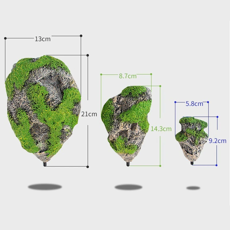 Плавающая скала подвесной искусственный камень аквариумный Декор Аквариум