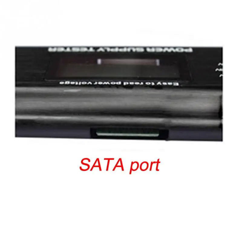 Тестер электропитания цифровой 20/24 Pin Компьютер проверка ЖК дисплей