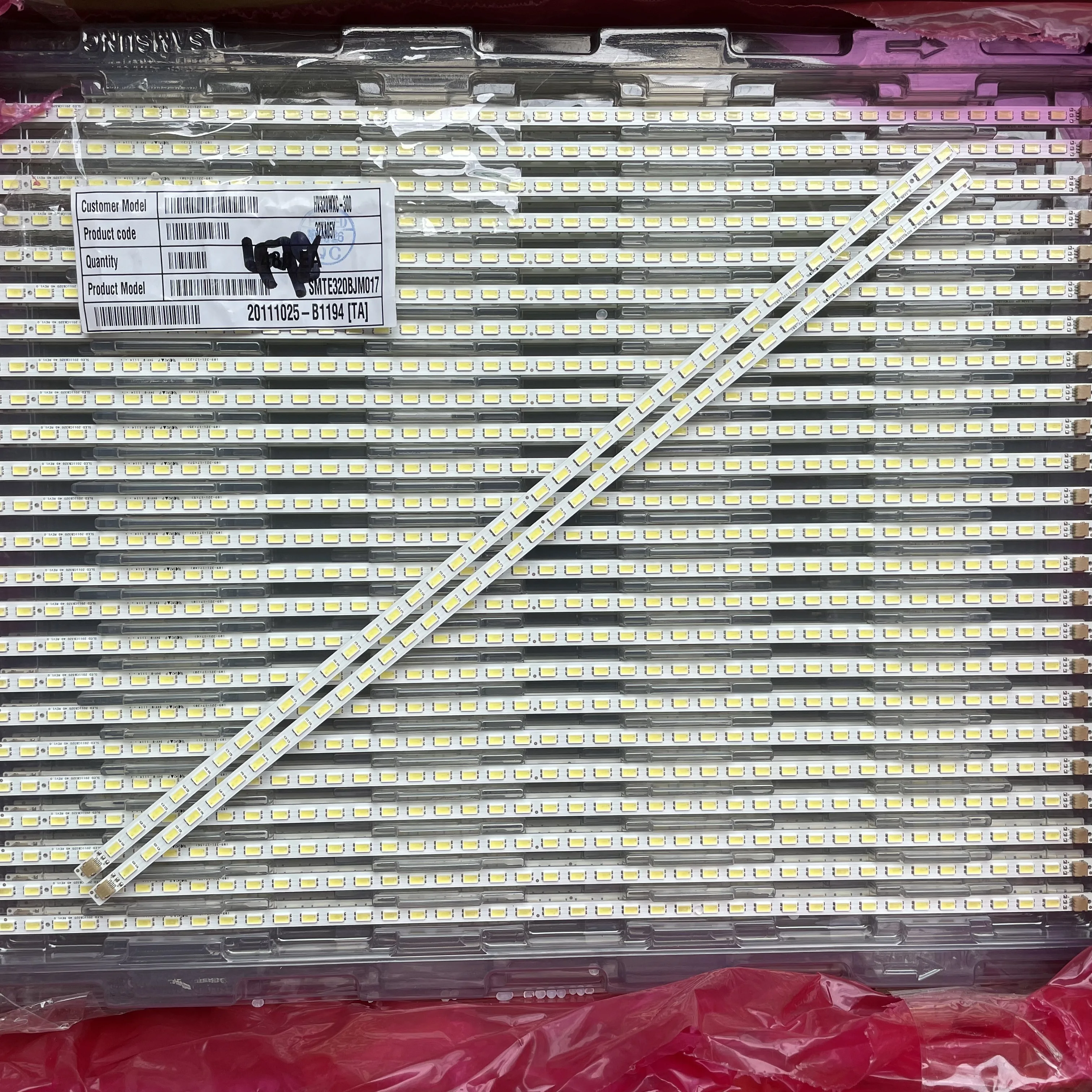 Светодиодная лента для подсветки 40 светодиодный 2 шт. панель 32 дюйма HV320WXC 2011CB320