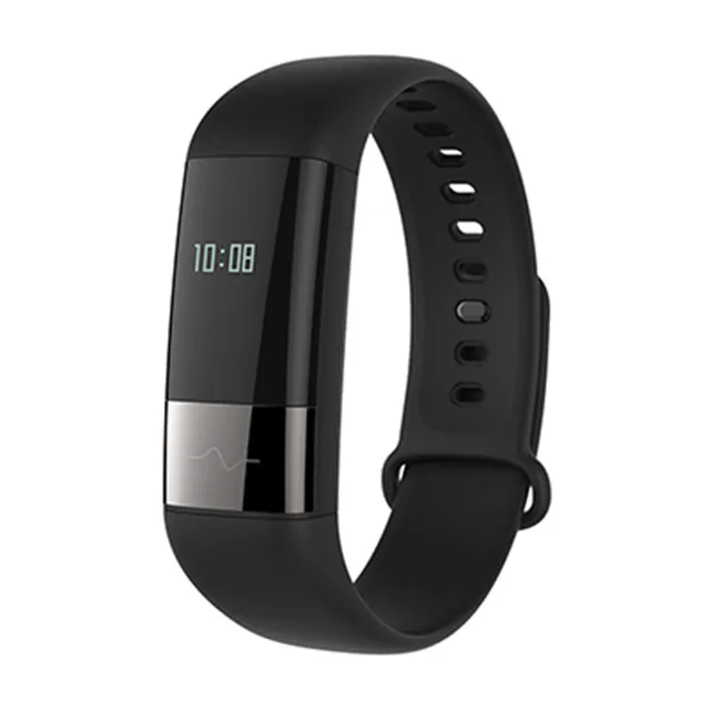 Xiaomi Black Xiaomi Amazfit Health Band монитор сердечного ритма в реальном времени OLED сенсорный экран ЭКГ спортивный браслет для плавания - Цвет: Xiaomi Black