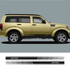 2 шт., наклейки на автомобильные двери Dodge Nitro