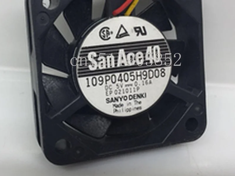 

Free shipping 109P0405H9D08 Server Cooling Fan DC 5V 0.160 40x40x10mm 3-wire