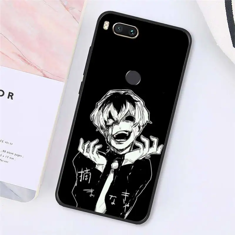 

Tokyo Ghoul Japan anime Phone Case For Xiaomi Redmi note 7 8 9 t k30 max3 9 s 10 pro lite Luxury brand shell funda coque