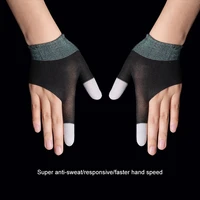 2pcs gamer gloves for pubg sweat proof non scratch sensitive touch screen gaming finger thumb sleeve gloves with high quality