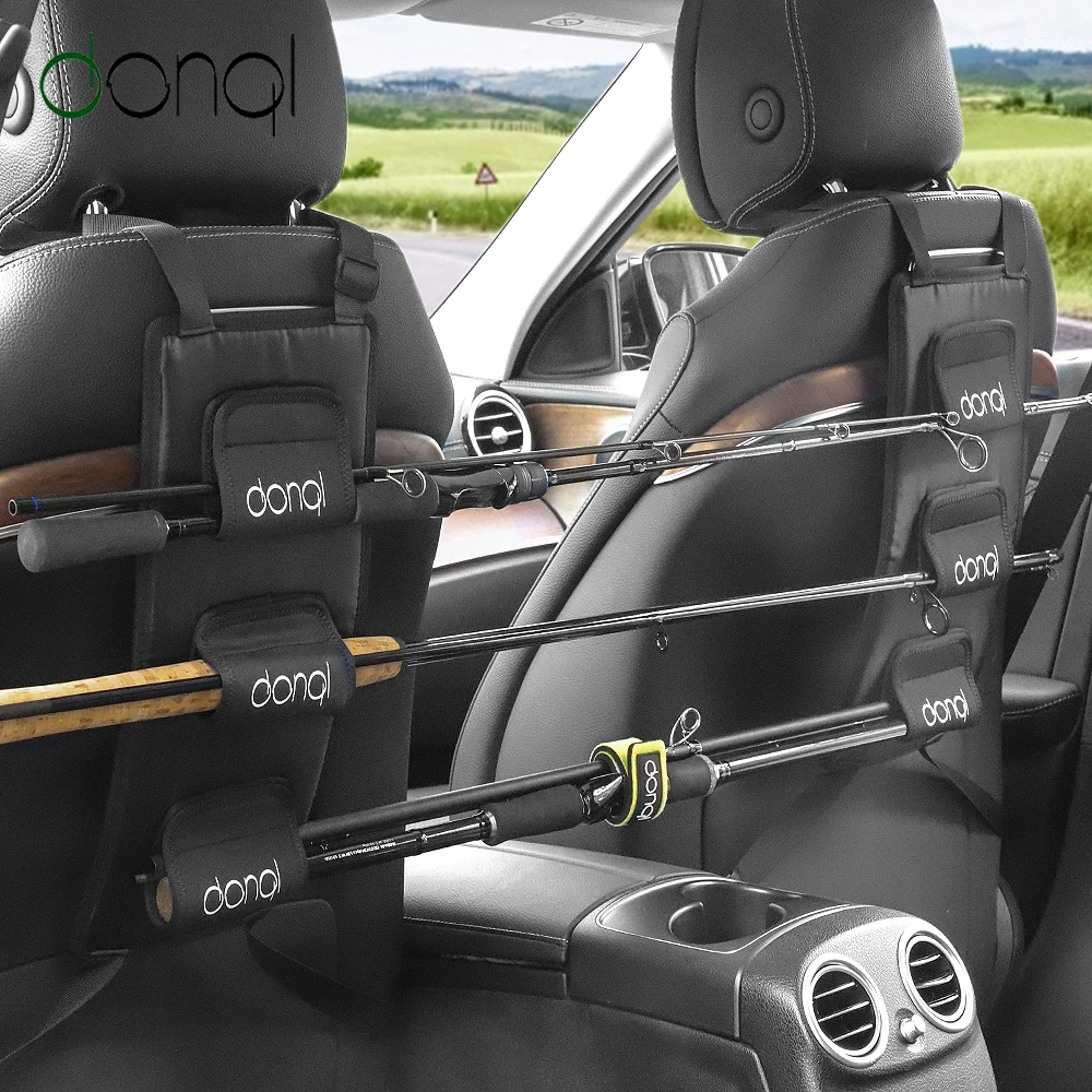 Портативный держатель для удочки DONQL автомобильного заднего сиденья