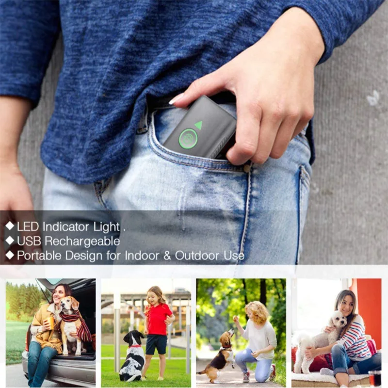 Портативный устройство против лая ручной ультразвуковой инструмент для