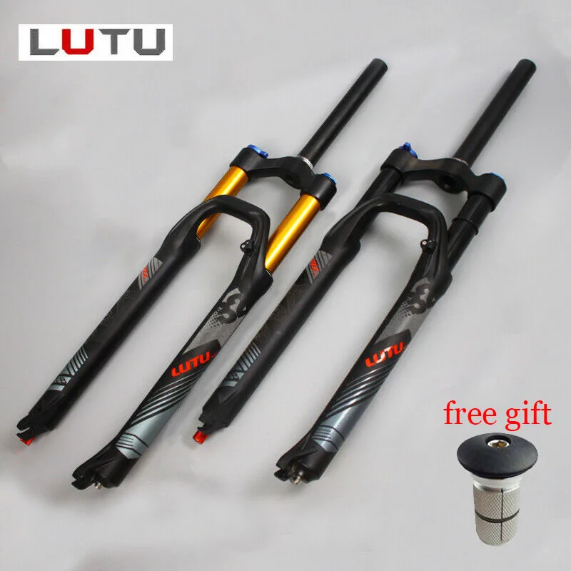 Велосипедная вилка LUTU MTB 26/27.5/29 '' прямые велосипедные вилки с амортизирующей