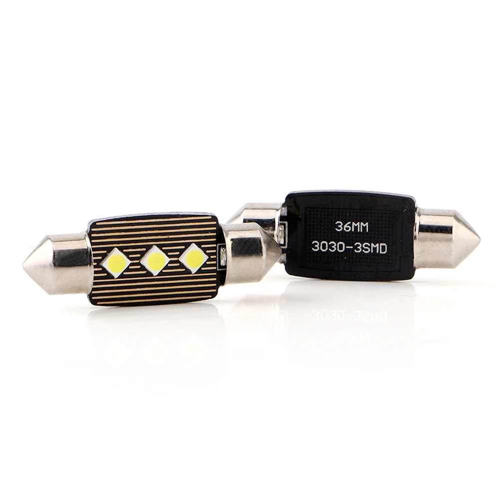 10 шт. 36 мм 39 41 Canbus 3030 3 SMD светодиодсветодиодный лампы без ошибок фестон