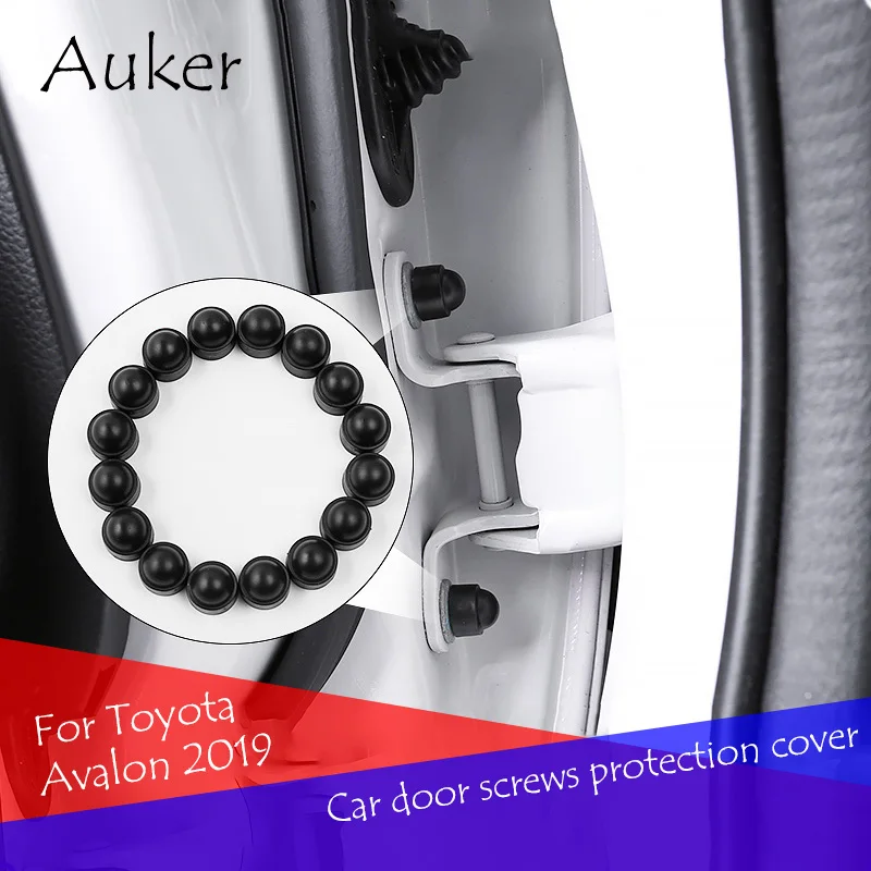 

Car Styling Door Screws Protective Protector Cover Caps 16Pcs/Set For Toyota Avalon 2019