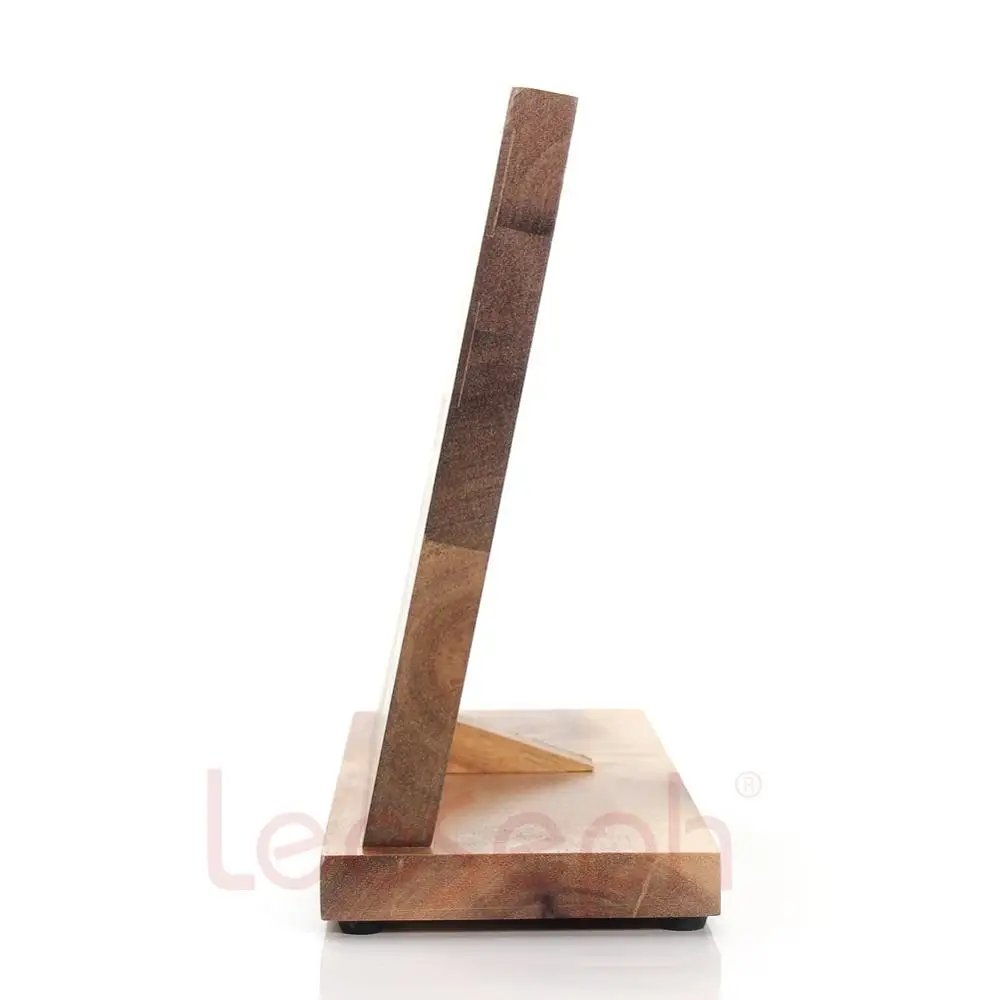 Магнитный Ножи блока (натуральное дерево) Органайзер блок док станция для Кухня