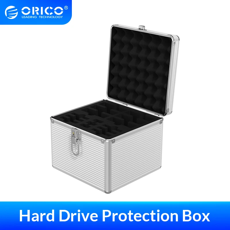 Алюминиевый защитный футляр ORICO для жесткого диска 15/10/5 Bay 3 5 2 дюйма HDD M.2 SSD чехол
