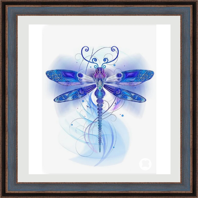 

Набор для алмазной вышивки «стрекоза» SenyuArt, картина 5D для домашнего декора, вышивка крестиком, «сделай сам»