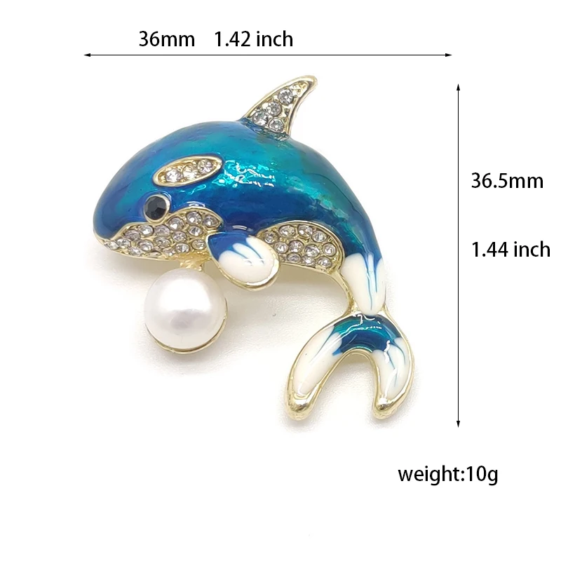 Элитная брошь PD изысканный кенгуру павлин ракушка дельфин Зебра улитка