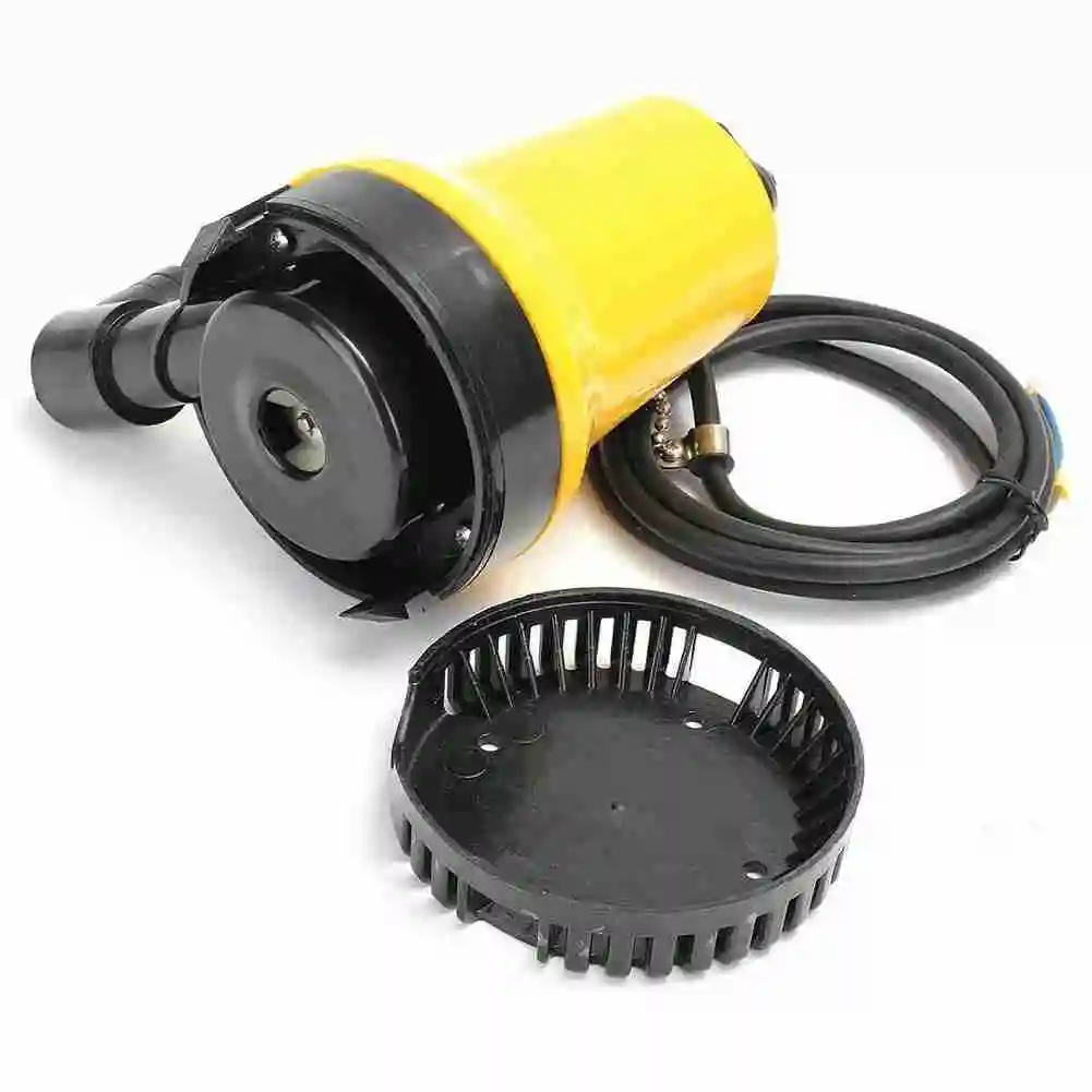 

Flow Submersible Pump 12V Bilge Pump Miniature Submersible Electric Pump Cabin Drainage Pump Household Pumping