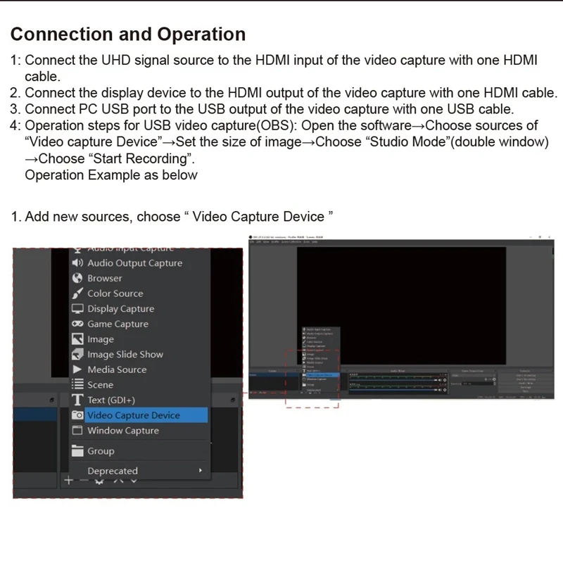 4K HDM I 1080P USB карта видеозахвата высокой четкости с петлей | Компьютеры и офис