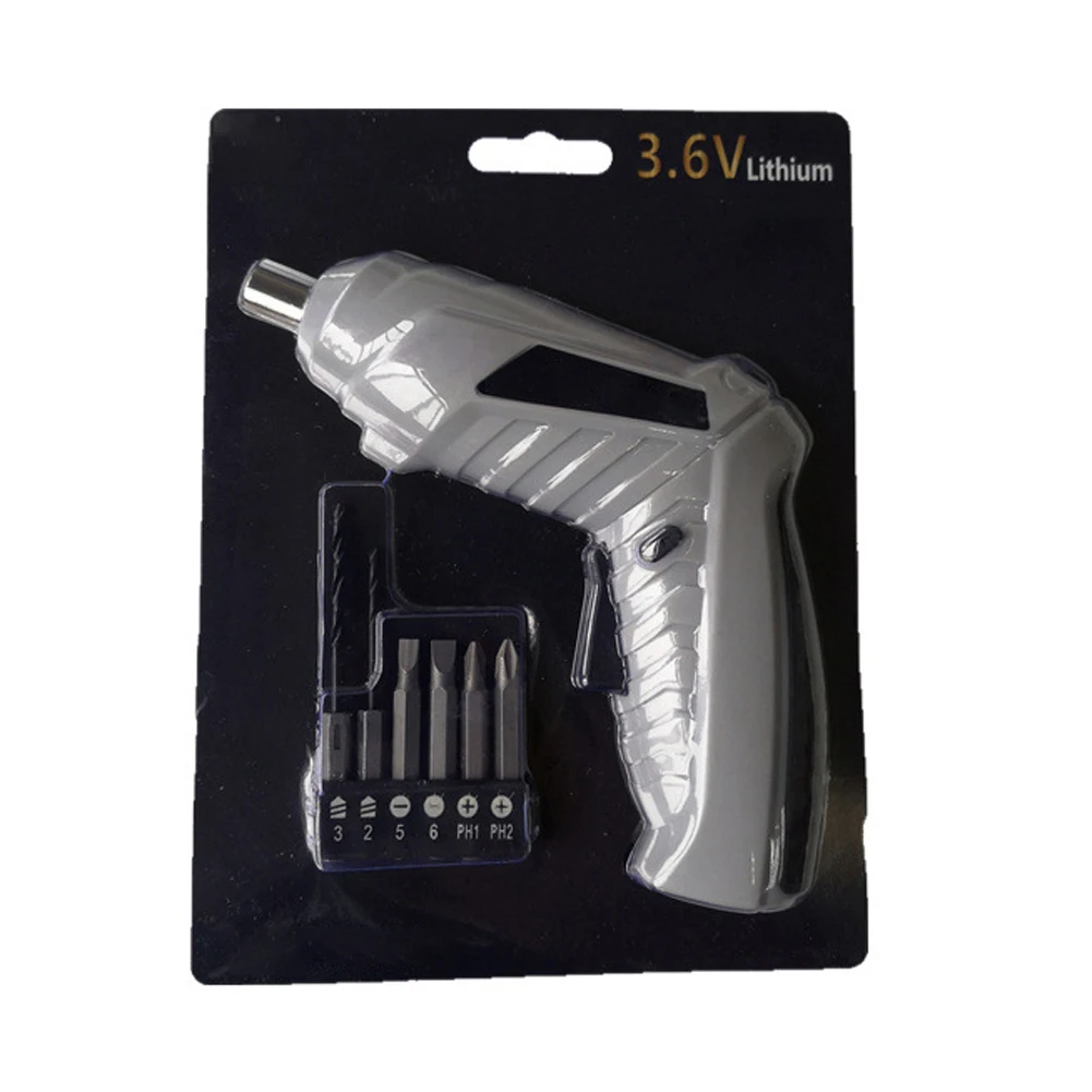 

3.6V Electric Screwdriver Electric Battery Power Screwdriver Set Foldable Adjustable Cordless Screwdriver Drill for Industry