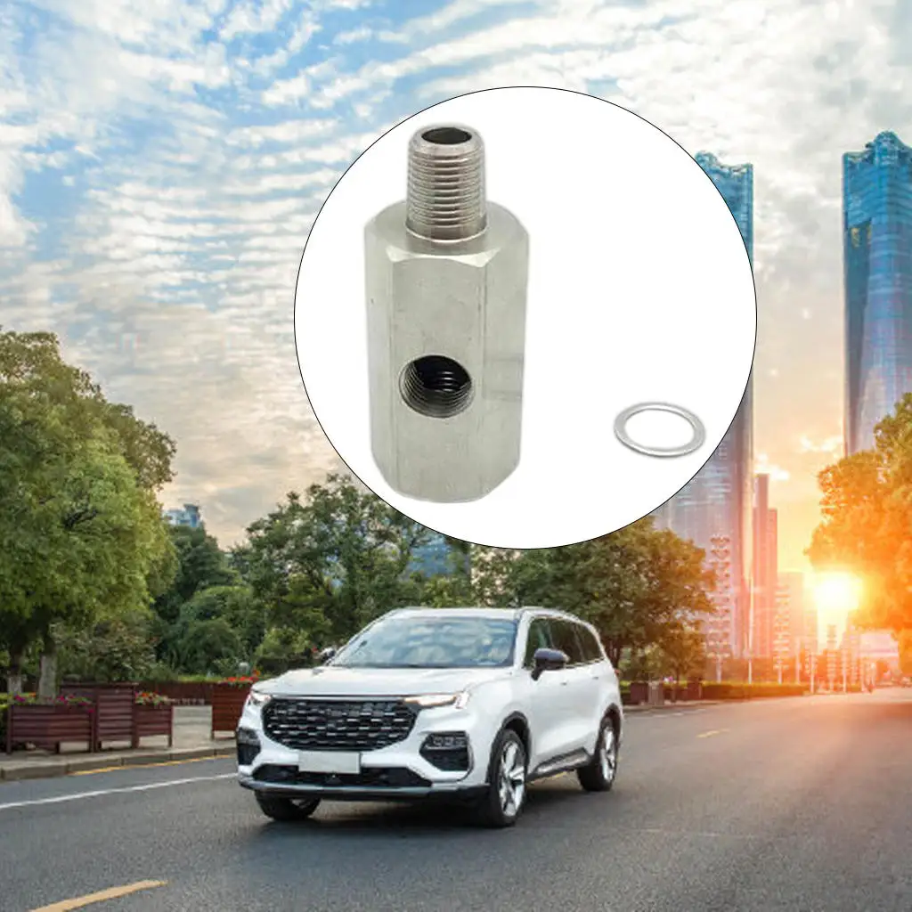 

Датчик давления масла с боковым портом 1/8 NPT, шланг M10x1.5, Женский к M10x1.5 Мужской Тройник, подающая линия, манометр, запчасти, двигатели, турбопо...