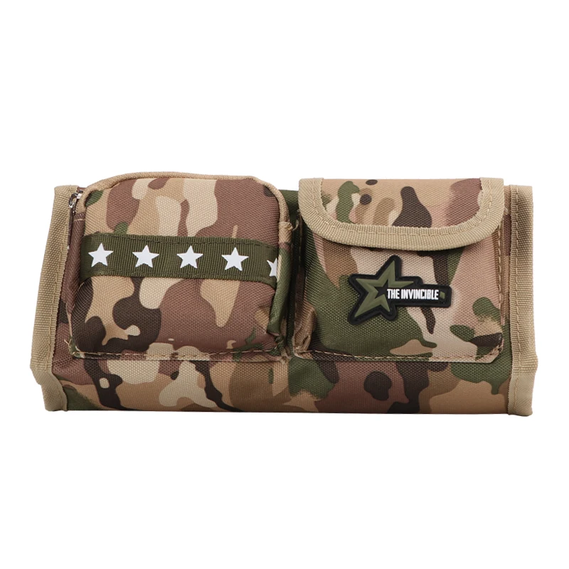 Крутой Камуфляжный Мульти Карманный Большой Емкости Прочный Звездный на молнии