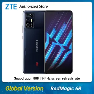 global version zte redmagic 6r 5g gamingphone mobilephone 6 67 144hz amoled snapdragon 888 octa core 30w fast charge nfc free global shipping