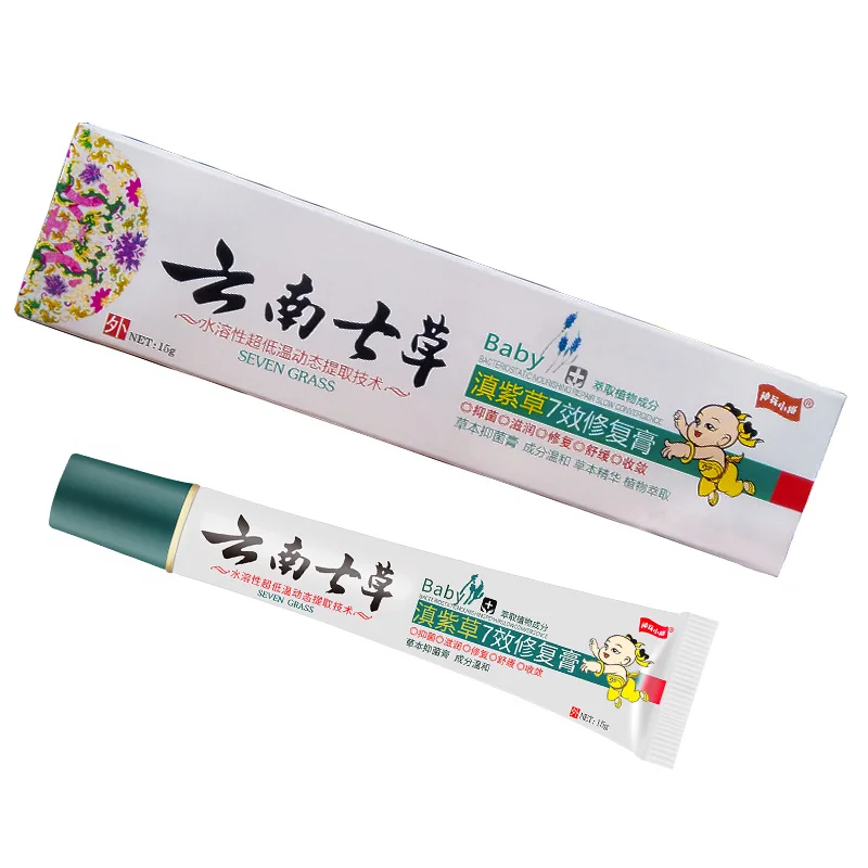 Diaper Rash Cream/ Skin Care Paste /Eczema/Prickly Heat/ Bug Bites Lithospermum Treatment Ointment Herbal Essence Mild Formula |