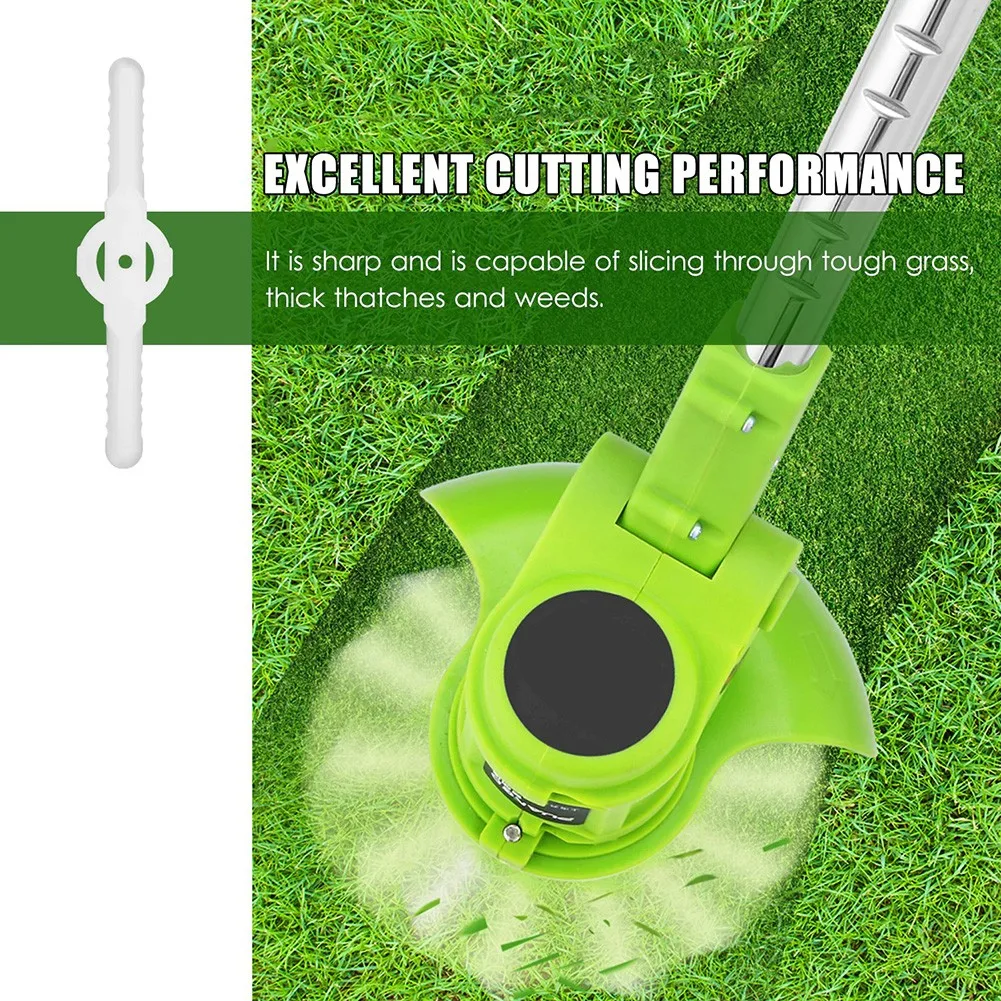 

5pcs Home Garden Lawn Mower Blade Grass Cutter Trimmer Weeder Replacement Accessory Plastic Garden Blades