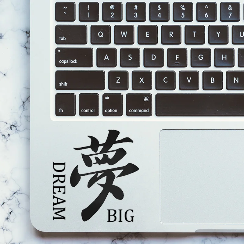 Наклейка для трекпада Dream Big Quote Macbook Pro Air Retina 11 &quot12&quot 13 &quot14&quot 15 &quotMac Book Ноутбук