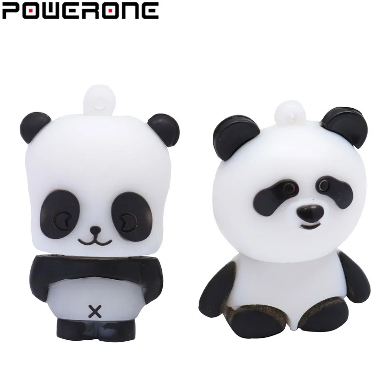 Usb флеш накопитель POWERONE в виде панды 4/8/16/32/64 ГБ|USB флэш-накопители| |