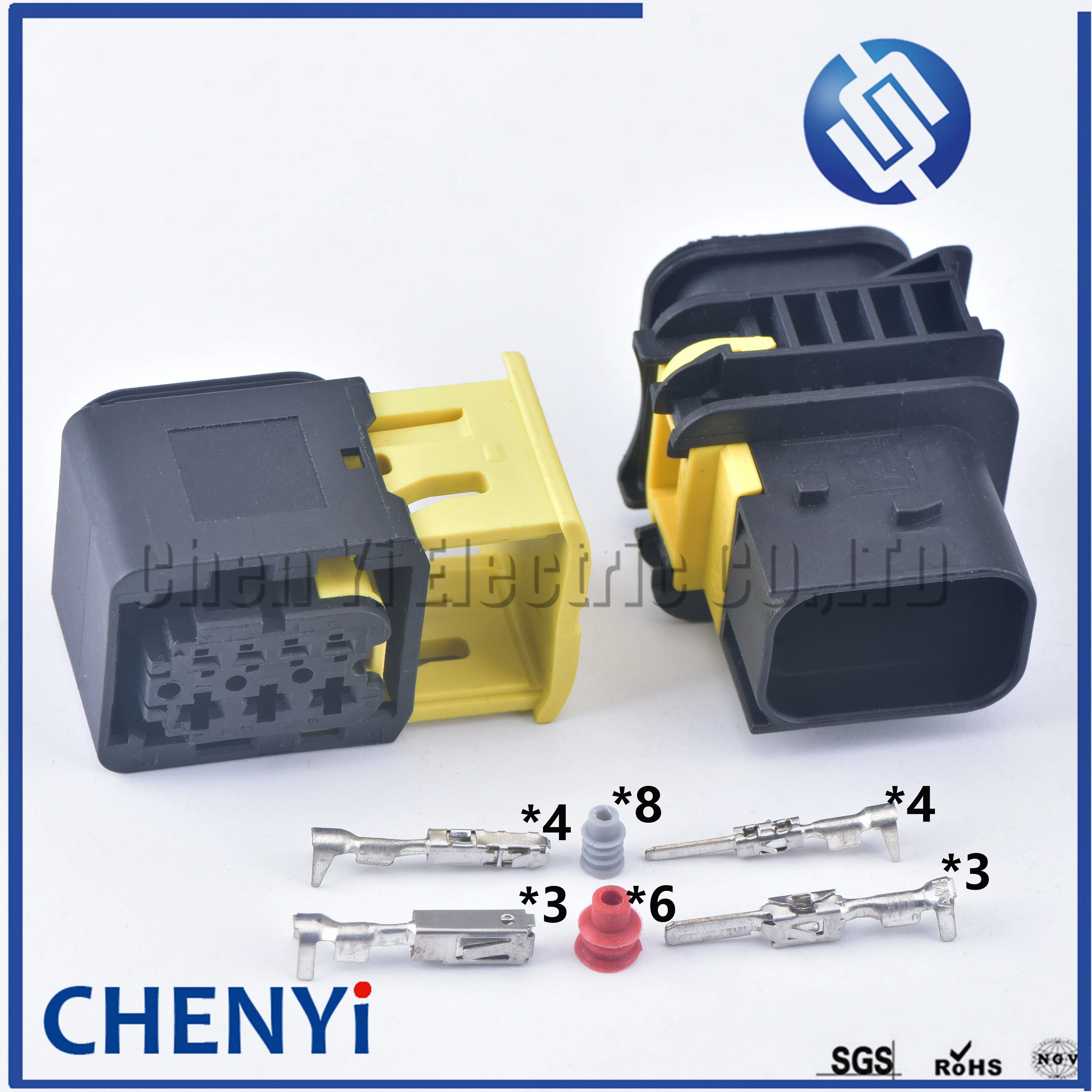 1 Набор 7 пин TE Tyco 1418480 Водонепроницаемый Heavy Duty Truck герметичный разъем