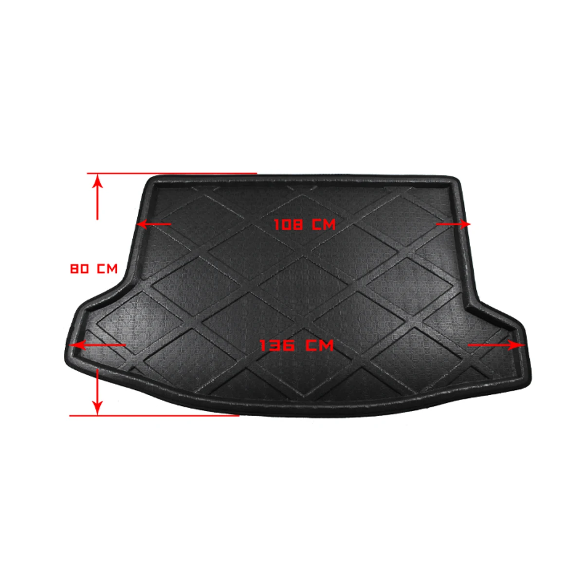 Автомобильный напольный коврик ковер для Subaru XV 2012 2013 2014 2015 2016 2017 задний багажник