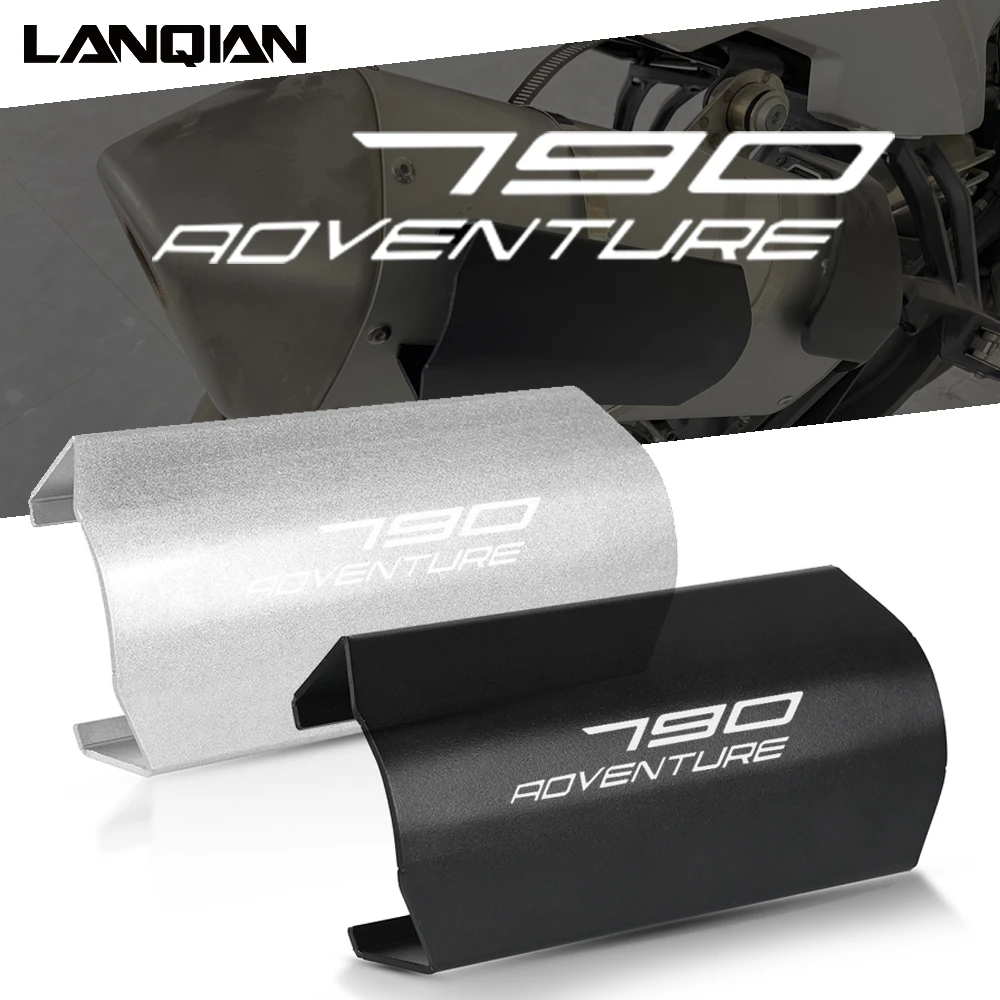 

Motorcycle Exhaust Pipe Heat Shield Protector Guard Anti-scalding Cover For 790 Adventure 790Adventure ADV R S 2019 2020 2021