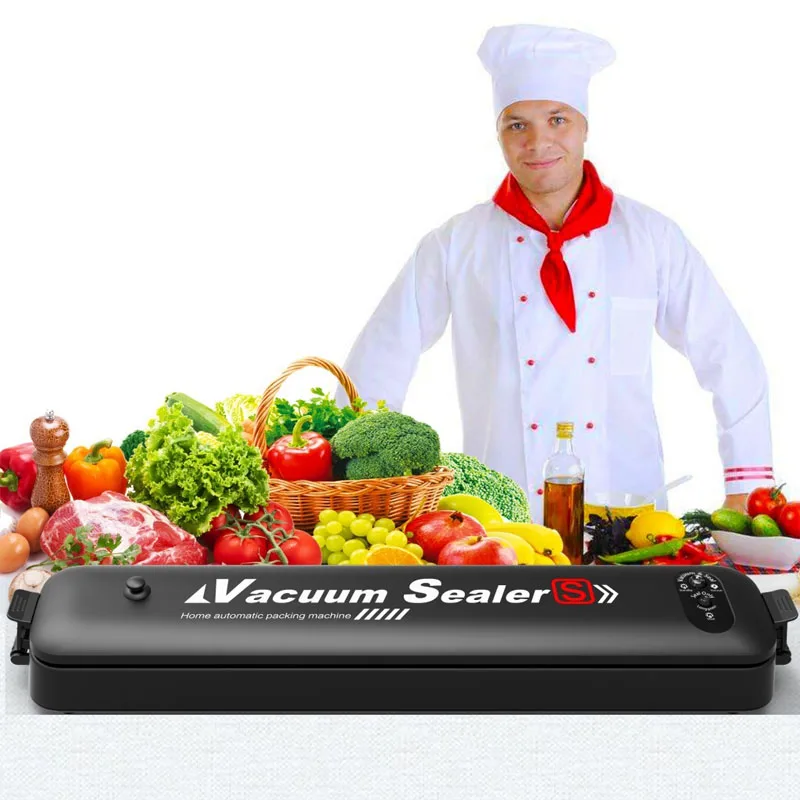Вакуумный упаковщик для пищевых продуктов 100 240 В 15 пакетов|Вакуумные упаковщики|