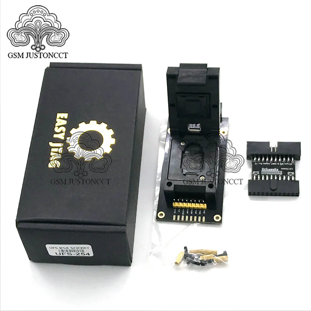 Новые оригинальные легкий джтаг плюс UFS BGA 254 розетка/памяти на носителе EMMC 254(EMMC +