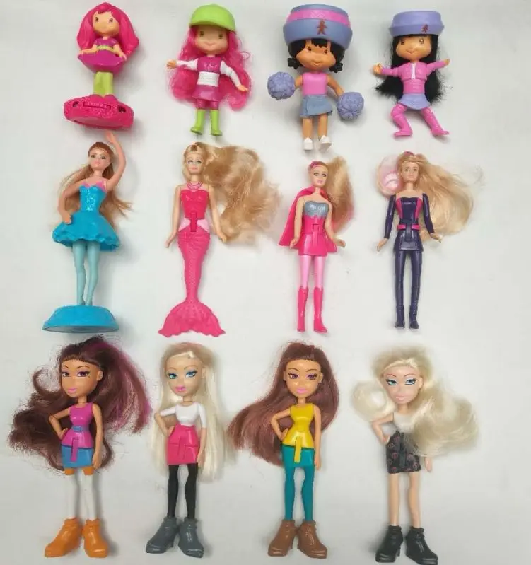 Клубничный торт dollsmcdonald's Product Bratz Кукла Принцесса Девочка 10 см Фигурки игрушки для детей