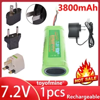 1pc 7 2v 3800mah ni mh rechargeable battery pack rc tamiya plug charger