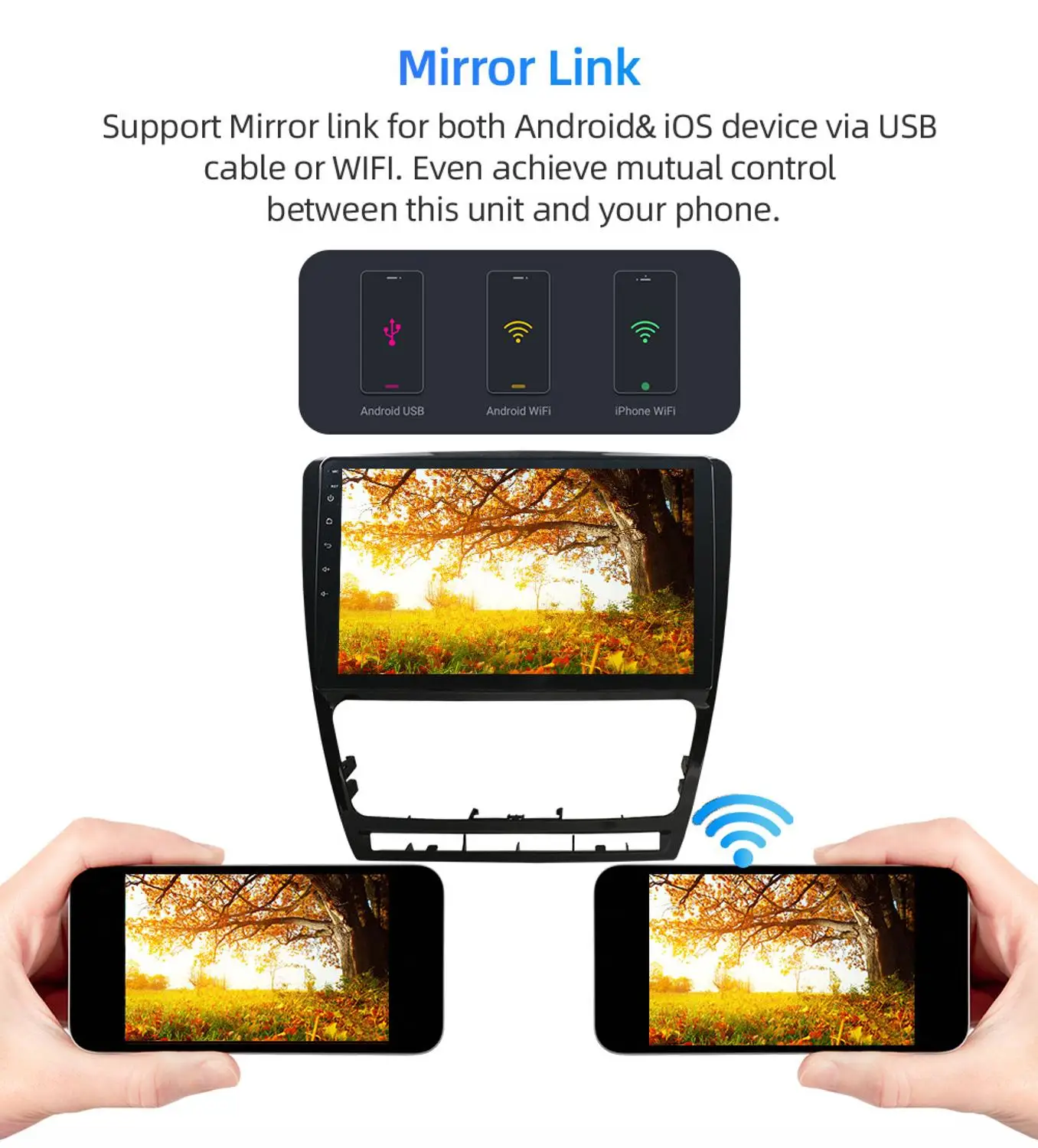 Eunavi 2 Din Андроид автомобильная радио аудио для SKODA Octavia 2007-2014 Мультимедийный видео плеер Навигация GPS RDS DSP BT 2din без DVD.