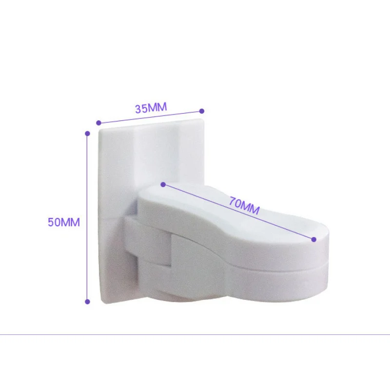 2 шт./компл. детский шкаф дверные замки уровень ручка с самоклеящейся наклейкой
