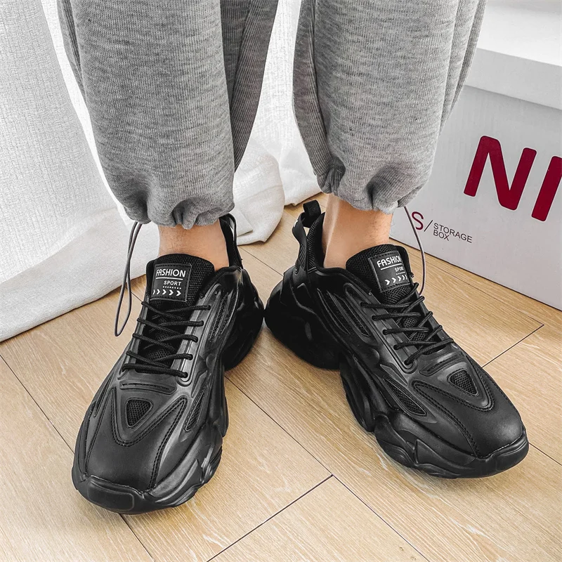 

Daddy shoes 2021 spring and autumn men's new thick-soled trend fashion breathable casual sports men's shoes