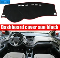 for chevrolet sail 3 2015 2018 interior accessories auto car dashboard cover dash mat board pad carpet dashmat anti uv mats