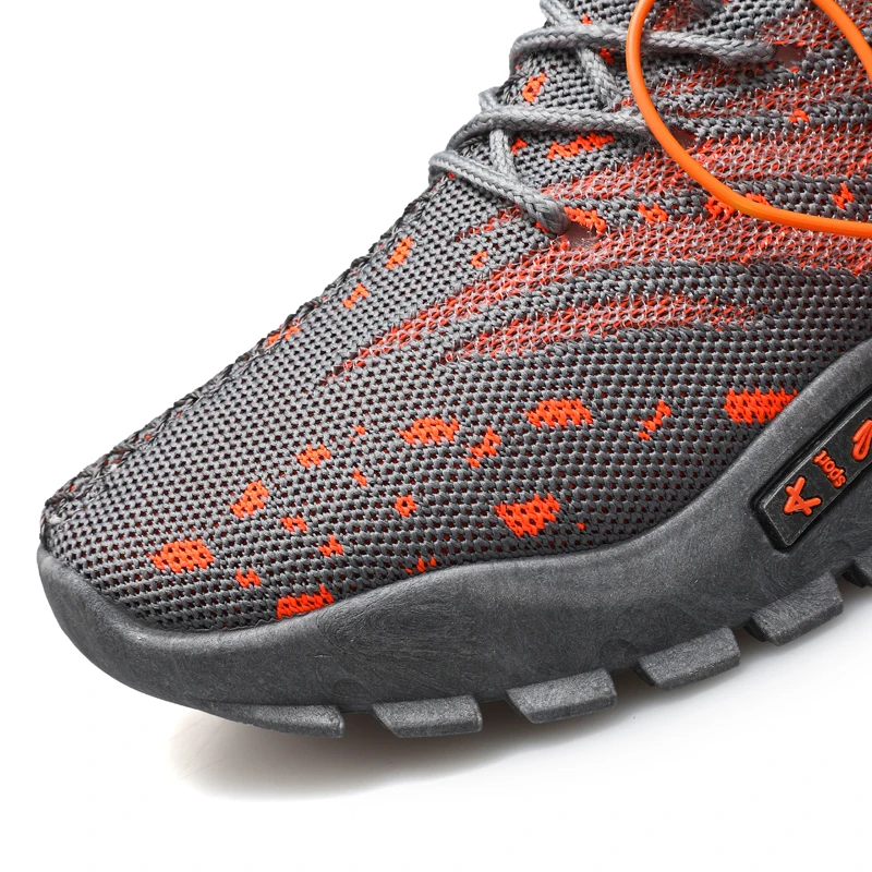 

SONECHOKI 2021 New Sneakers Men Mesh Breathable Walking Shoes Light Weight Causal Sport Running Outdoor Hard-wearing Trainer