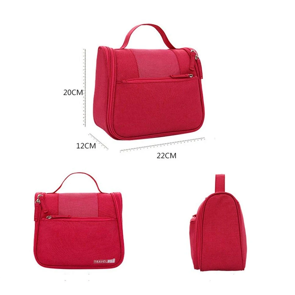 

Toiletry Bag Multifunction Cosmetic Bag Portable Makeup Pouch Travel Hanging Organizer Storage Pouch Beautician Folding Makeup