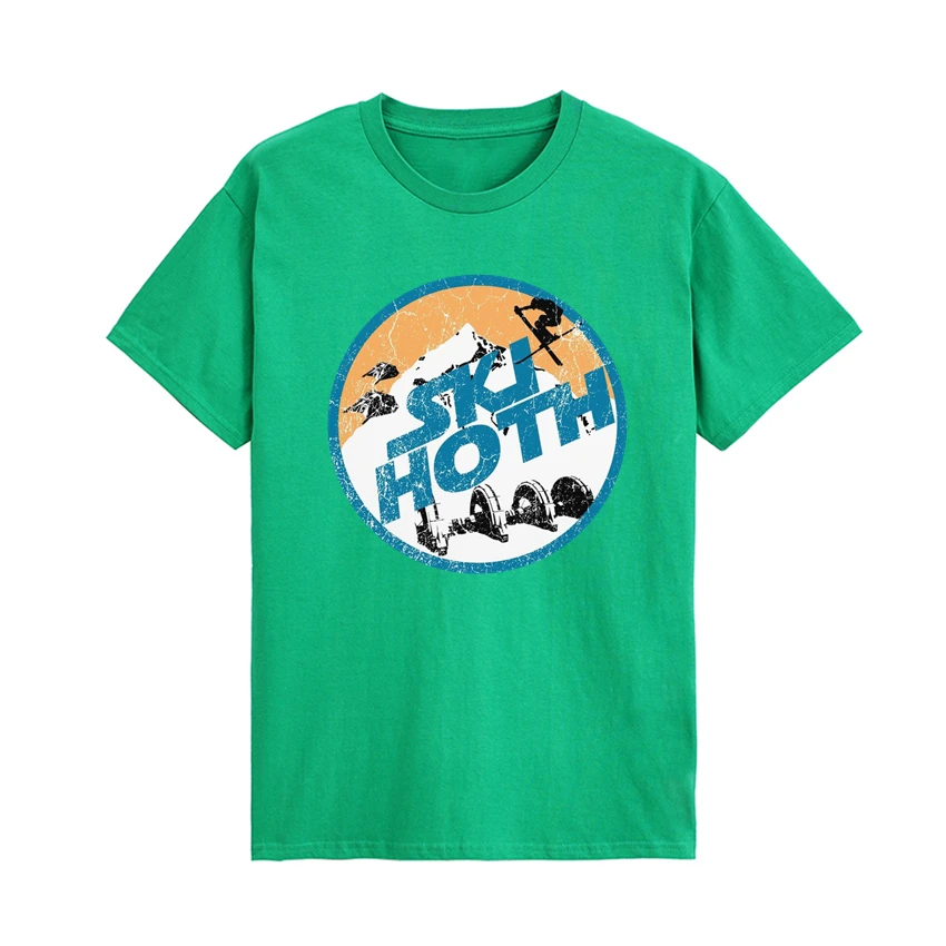 

Ski Hoth Man Essential Graphic T Shirt Short Sleeve Cotton O-Neck Funny Tee T-Shirts Loose Comfortable Clothes Streetwear