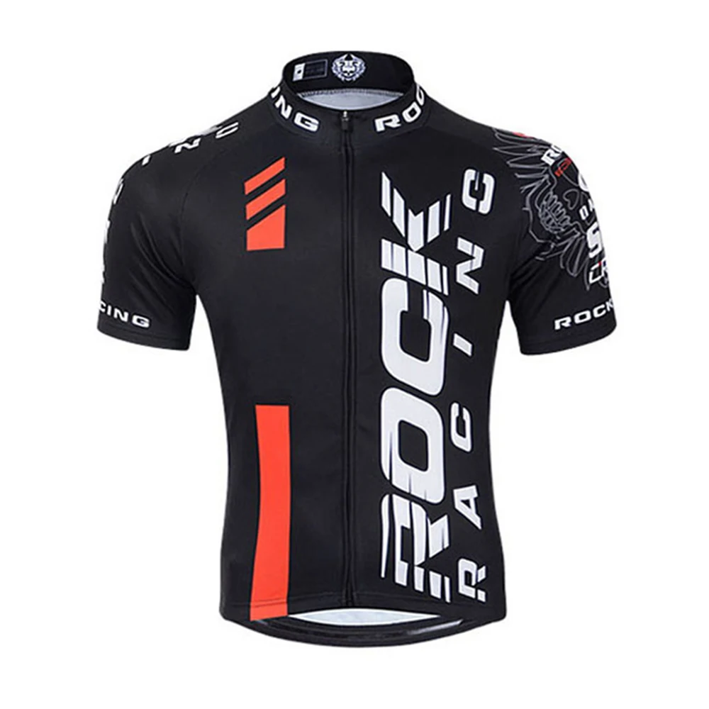 Team Rock Racing Cycling Clothing 9D Bib Set MTB Road Bicycle Clothes Men's Short Sleeve Quick Dry Bike Shirts Maillot Ciclismo | Спорт и
