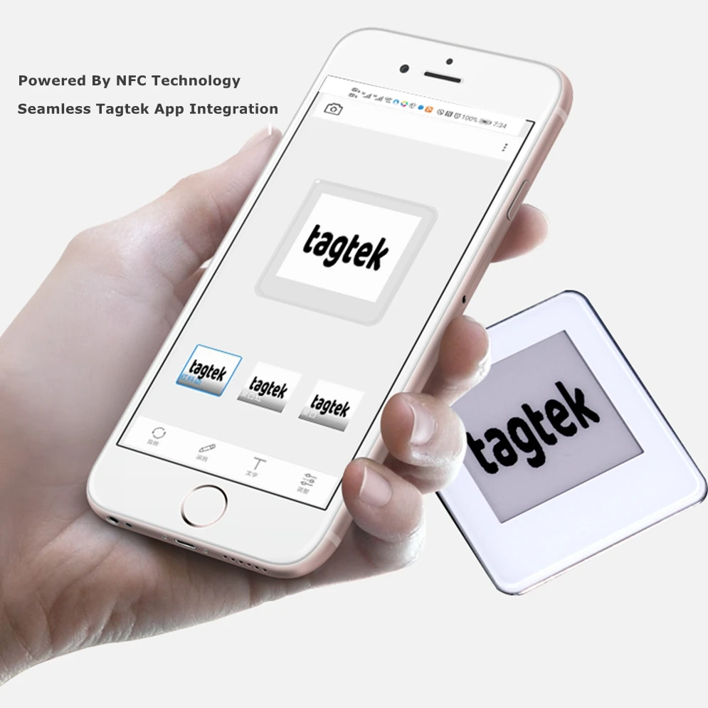 Электронные чернила пассивная электронная бумага 1 54 дюйма с поддержкой NFC Мини