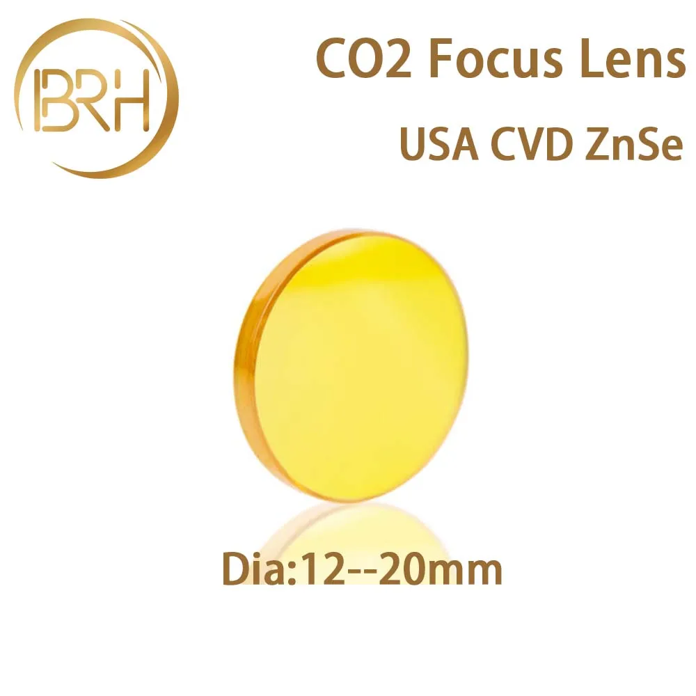 5 шт./лот фокусные линзы США CVD ZnSe DIA 12 15 18 19 05 20 FL 38 1 50 8 63 76 2 127 мм для CO2 лазерной