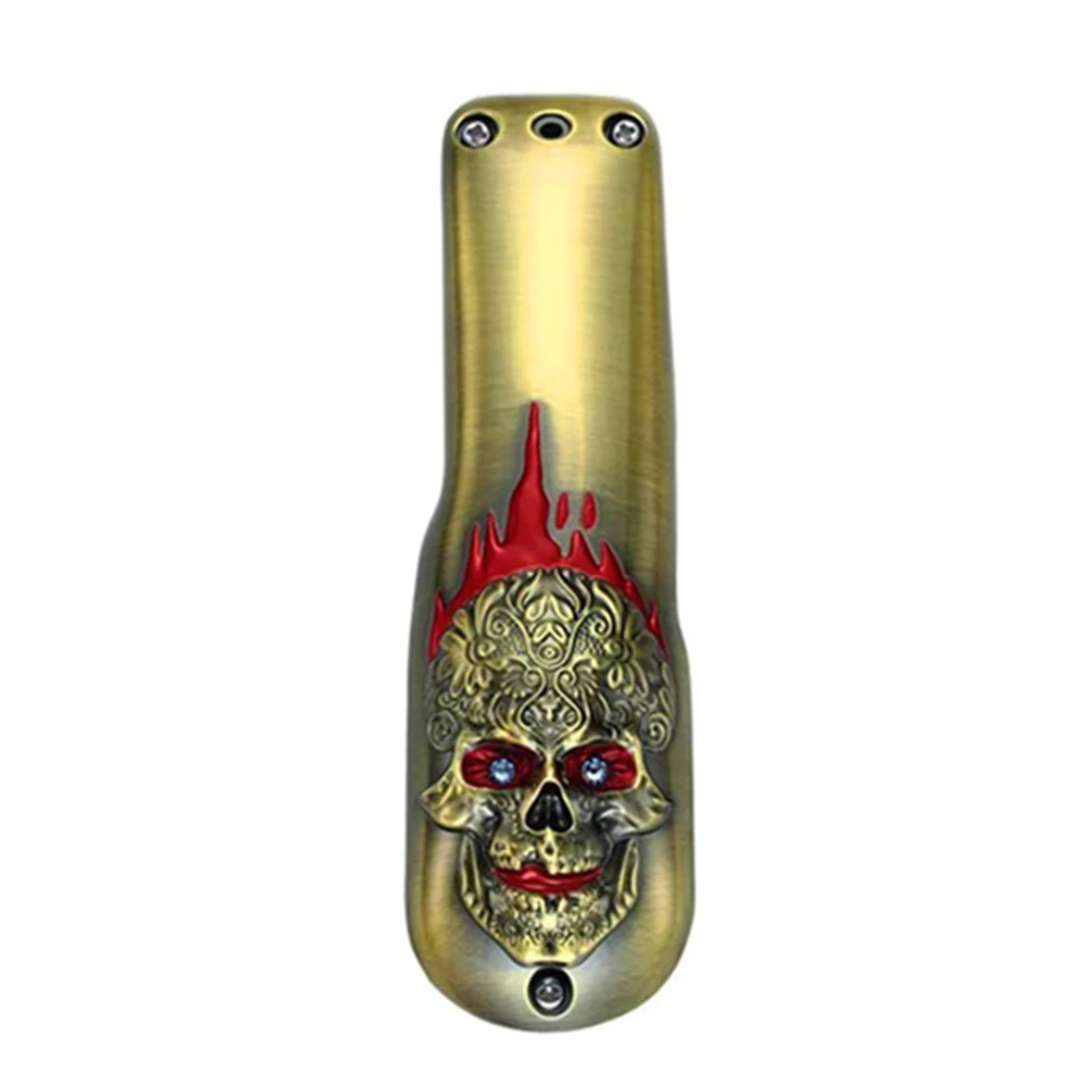 Skull-Gold Mythus Парикмахерские аксессуары профессиональный электрический триммер для волос резак передняя крышка чехол 8148/8591 машинка для стрижки волос - Цвет: Skull-Gold