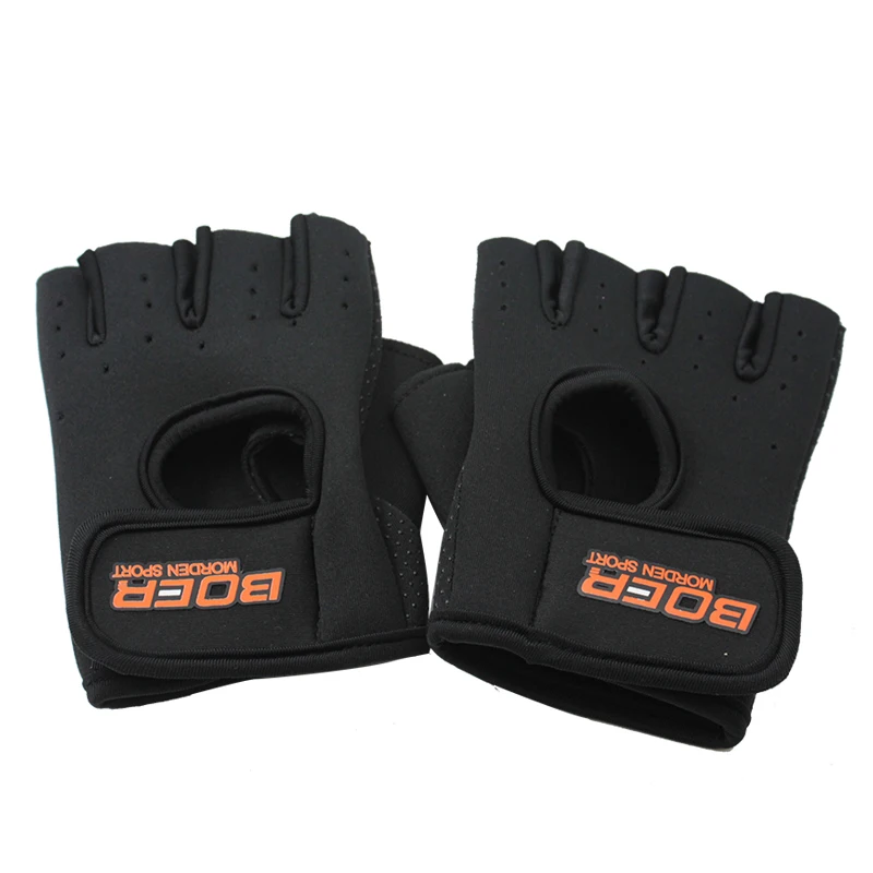 1 пара женские/мужские Противоскользящие перчатки для поднятия веса дышащие
