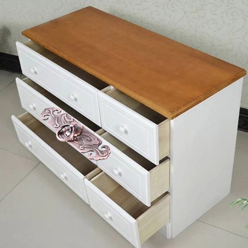 1 шт. дверная ручка из цинкового сплава в китайском стиле мебельные ручки