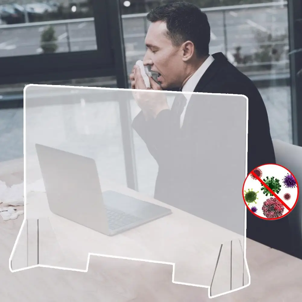 Защита от чихания прозрачная защита и кашля защитный барьер для продуктовых