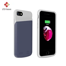 Slim Silicone Shockproof Battery Charger Case for iPhone 7 8 plus Battery PowerBank Case, Battery Charging Cover for iPhone 6 6S